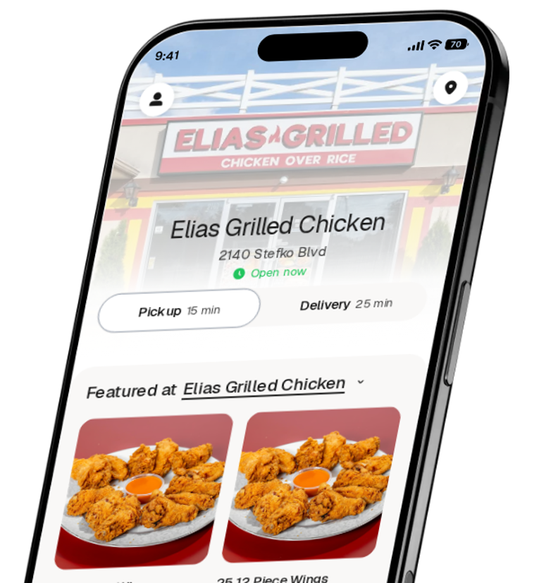 Elias Grilled Chicken app preview
