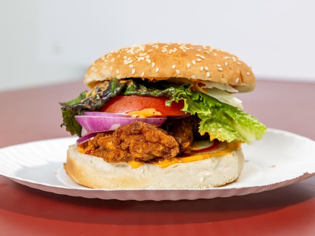 Crispy Chicken Sandwich.