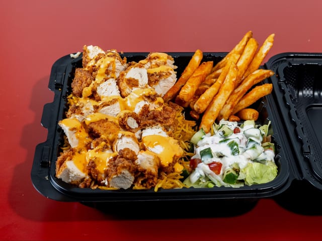 Chicken Tender Platter.